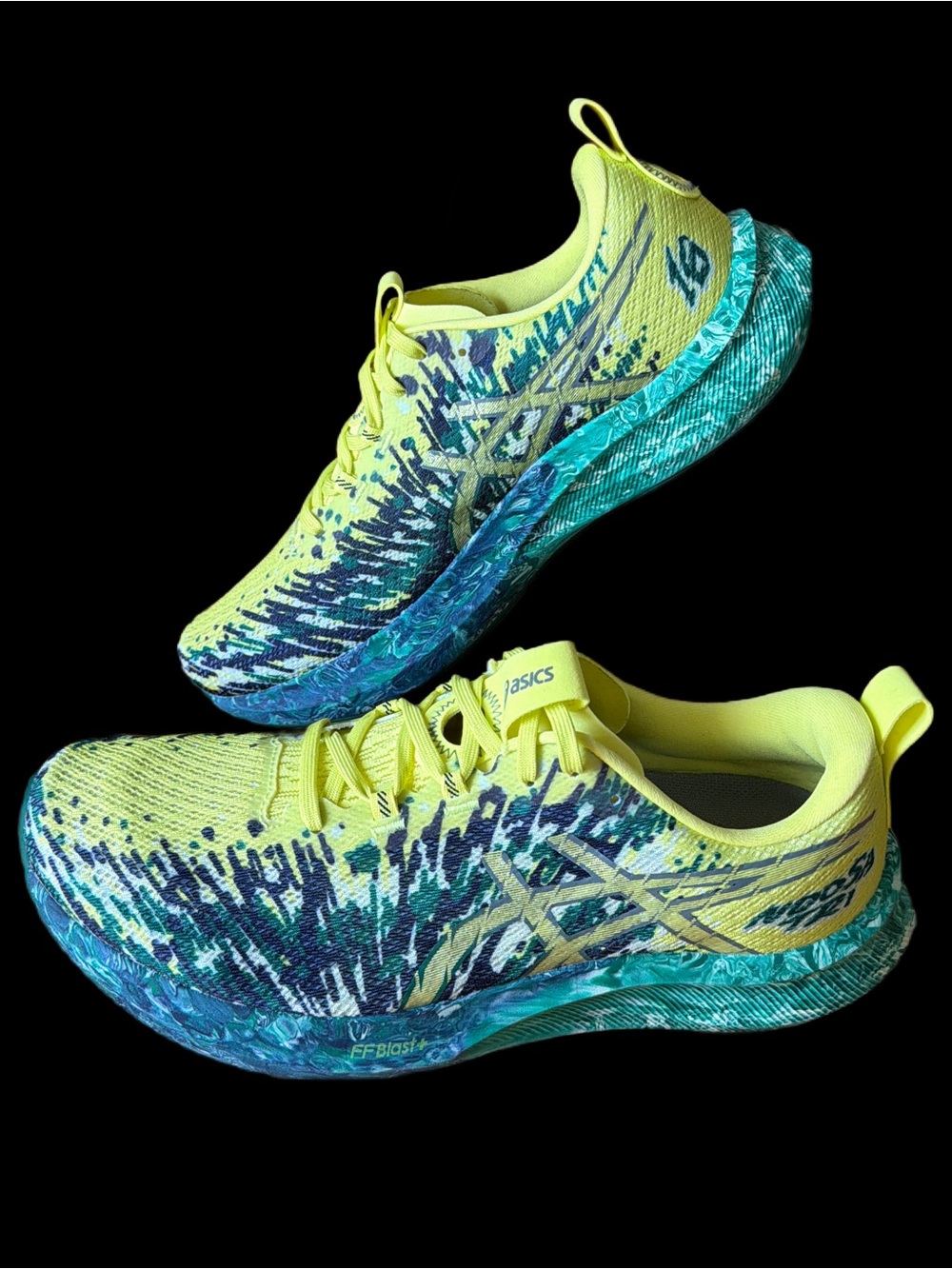ASICS NOOSA TRI 16 Citron Jasper Green Men’s size 11 - Picture 2 of 13